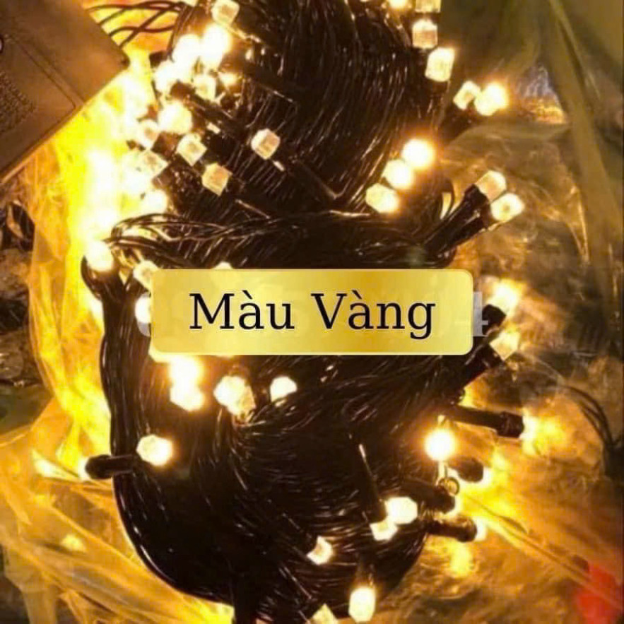 Dây đèn nháy led kim cương 40m Trang Trí chống nước ngoài trời - Dây đèn led quấn cây, trang trí tết
