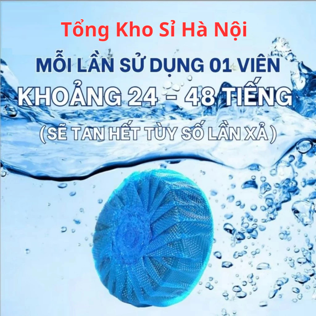 5 Túi 50 Viên Tẩy Bồn Cầu, Viên Thả Bồn Cầu Giúp Bồn Cầu Sạch Sẽ Thơm Mát Hơn, Làm Sạch Hơn