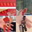 2 Chiếc Trung Quốc Năm Mới Hòa Bình Xe Móc Khóa Hai Mặt Dập Nóng May Mắn Mặt Dây Chuyền Trang Trí Nhỏ