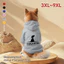 Áo Hoodie cho chó lớn 3XL-9XL, in DOGANGEL, phong cách chui đầu, Có 6 màu, Vải mềm, Thoải mái, thoáng khí, ấm áp, có thể giặt được, Thích hợp cho tất cả các giống chó lớn