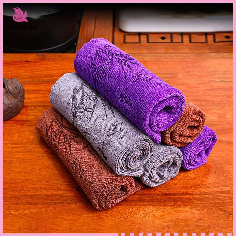 Khăn trà thấm dày 30x30cm, khăn trải bàn & đế lót ly [MỚI]
