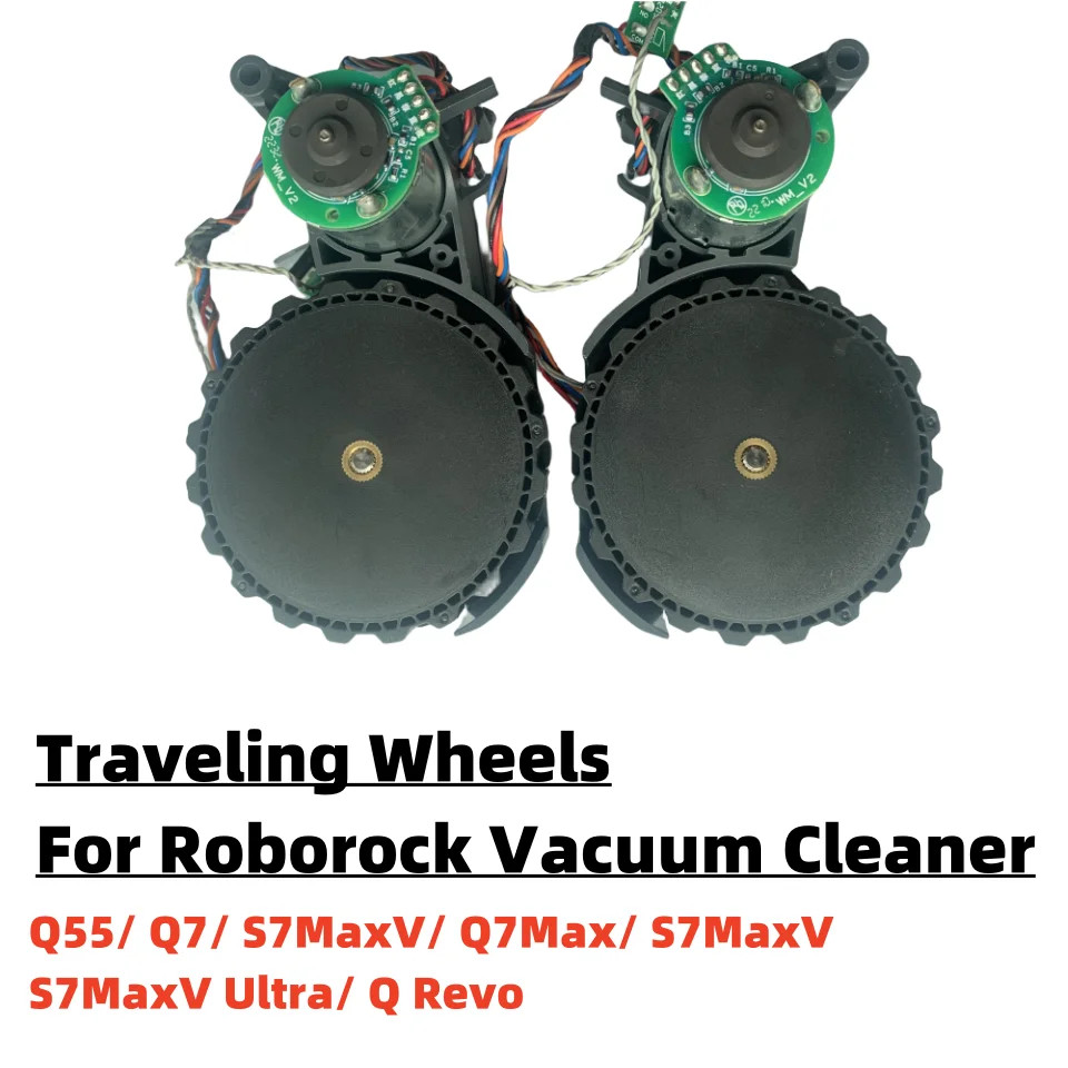 Bánh Xe Trái Phải Chính Hãng Cho Roborock Q5 / Q7 / S7Max/ Q7Max / S7MaxV / S7MaxV Ultra / Q Revo Phụ Kiện Máy Hút Bụi