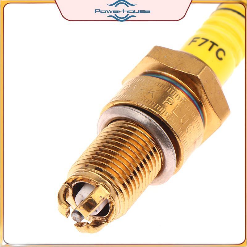 ĐIỆN 1 Cái Bugi 3 Điện Cực Ba A7TC D8TC Cho GY6 CG 50 70 110 125 150CC Xe Máy Atv Xe Tay Ga Bụi Bẩn Xe Đạp Go Kart.
