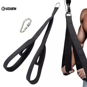 KUZHEN Thể Dục Tricep Dây Kéo Xuống Tập Luyện Tricep Dây Cáp Cắn Ròng Rọc Crunch Kích Hoạt Nhiều Sợi Cơ Bắp Dây Đeo Bicep HOT