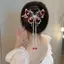 Lily of the Valley Tua Rua Kẹp Tóc Xoắn Giá Trị Cao Trên Mặt Sau Đầu Khóa Siêu Cổ Tích Mũ Đội Đầu Tóc Cổ