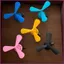 YT4 Doremon Dễ Thương Tre Chuồn Kẹp Tóc Xoay Cối Xay Gió Kẹp Tóc Hiệu Suất Chống Đỡ Trẻ Em Top Clip