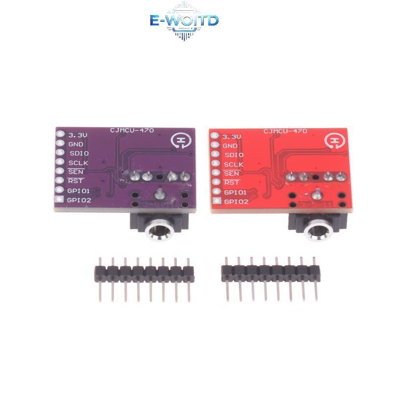 Mô-đun thu vô tuyến FM E-WOITD Si4703 có giao diện RDS I2C 3.3V cho Arduino ESP32 Dự án âm thanh DIY E-WOITD