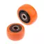 < WHPHous-t > Bánh xe PVC Bánh xe đôi Vòng bi chịu lực cao Chống mài mòn Đồ nội thất Bánh xe thay thế Đẹp