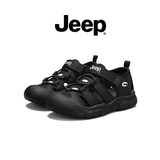 JEEP Giày Sandal Trẻ Em Mùa Hè Bé Trai Bé Gái Đệm Thoáng Khí Chống Mài Mòn Thể Thao Thường Ngày Đi Học