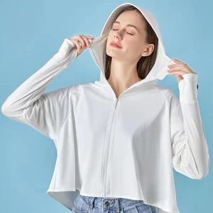 Tấm chắn UV Nữ Loose Cape Áo khoác ngoài Thiết kế khối chống nắng thoáng khí cho bãi biển ngoài trời Mùa hè Đi chơi hàng ngày