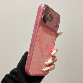 Tấm Điện Full Ống Kính Bảo Vệ Phim Vải Denim Ốp Điện Thoại Cho iPhone 17Promax 17Pro 16 15 14 Pro Max Chống Sốc Nam Nữ Vỏ Di Động