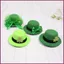 YT4 St. Ngày Patrick Mũ Cỏ Ba Lá Mũ Xanh Ireland Lễ Hội Nón bobby pin Kẹp Tóc Mũ Đội Đầu Nữ Phụ Kiện Tóc