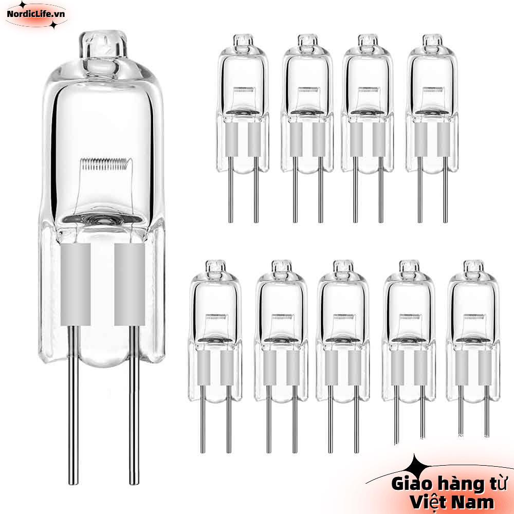 NORDICLIFE 10 Bóng Đèn Halogen 10W 20W Bóng Đèn LED Chiếu Sáng 12V G4 Bóng Đèn