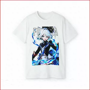 SY3 Furina Genshin Impact Áo thun ngắn tay 110cm-6XL YS3