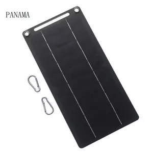 Bộ sạc bảng điều khiển năng lượng mặt trời 6W 5V có thể gập lại NAMA có cổng đôi cho điện thoại và thiết bị