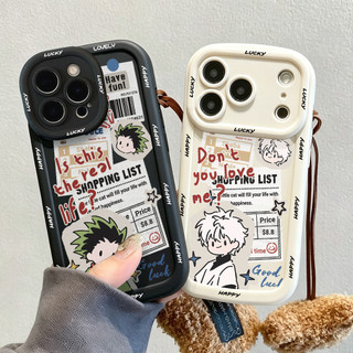 Ốp điện thoại Hunter x Hunter Gon & Killua cho iPhone 17Air / 16pro Max / 15Plus / 14 / 13 / 12 / X / 7 / 11 Vỏ mềm silicon mờ trọn gói bền chống rơi