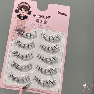 5 Cặp Nhẹ Có Thể Tái Sử Dụng Dải Mi 3D Khối Lượng Dải Tự Nhiên Mi Cung Cấp Hiệu Ứng Chất Lượng Salon