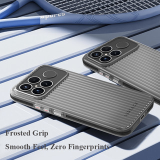 Ốp điện thoại mờ gợn sóng Lereach cho Xiaomi Poco F8 Ultra / F8 Pro Chống trượt, Mỏng, Chống vân tay, Tùy chọn nhiều màu
