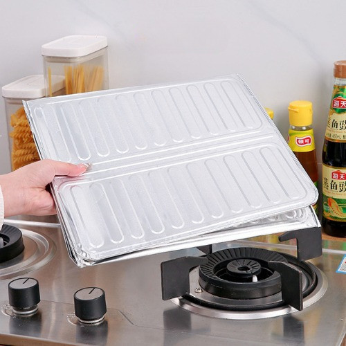 Tấm Chắn Dầu Mỡ Cách Nhiệt Ngăn Bắn Dầu, Giữ Bếp Luôn Sạch, Chống Gió Khi Nấu Ăn