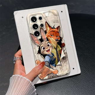 Ốp lưng Judy Nick Couples Zootopia 2 cho Samsung Galaxy S26 S25 S24 S23 S22 S21 S20 FE ULTRA PLUS A72 A73 A54 A56 A32 A33 A34 A12 A13 A14 A15 A16 A17 A07 A05 A04E A04 Cover NYK