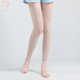 Y.X.I Thời Trang Slim Co Giãn Màu Trơn Thể Thao Đầu Gối Mới