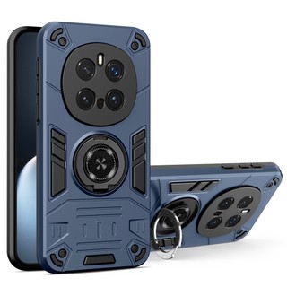 Dành Cho Honor Magic 7 Pro Ốp điện thoại Nhẫn Đứng Giáp Lưng Cứng Bảo Vệ Hạng Nặng Khung TPU Mềm Chống Sốc Mỏng Bao