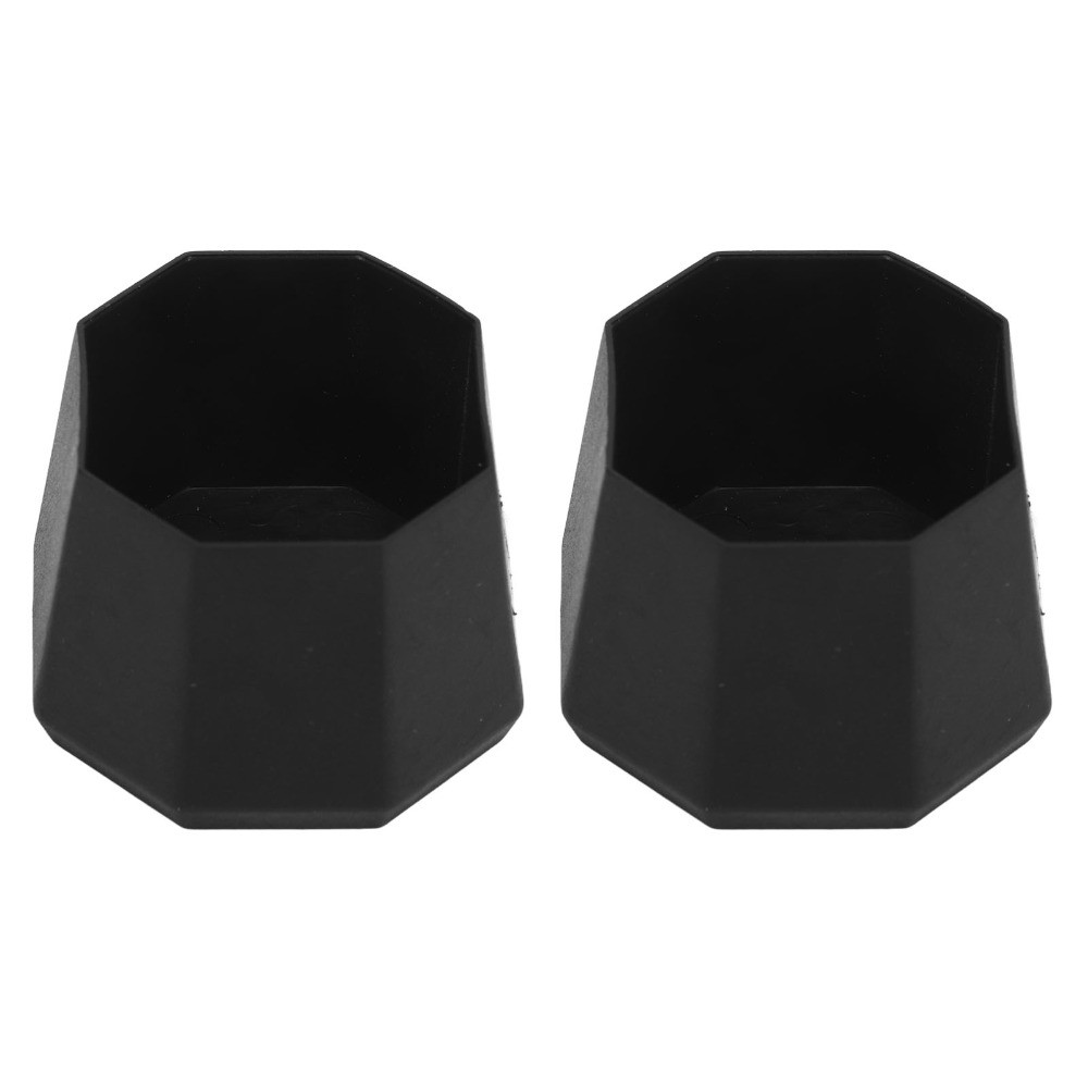 SNUGHOUSE 2 Chiếc End Cover Đen cho Vợt Tennis, Phụ Kiện Bảo Vệ Vợt Bóng Đá và Pickleball