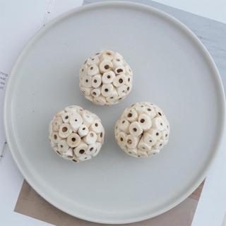Quả bóng cỏ tự nhiên cho chim nhai và chơi với cây cọ Cây nho dệt đồ dùng cho chim