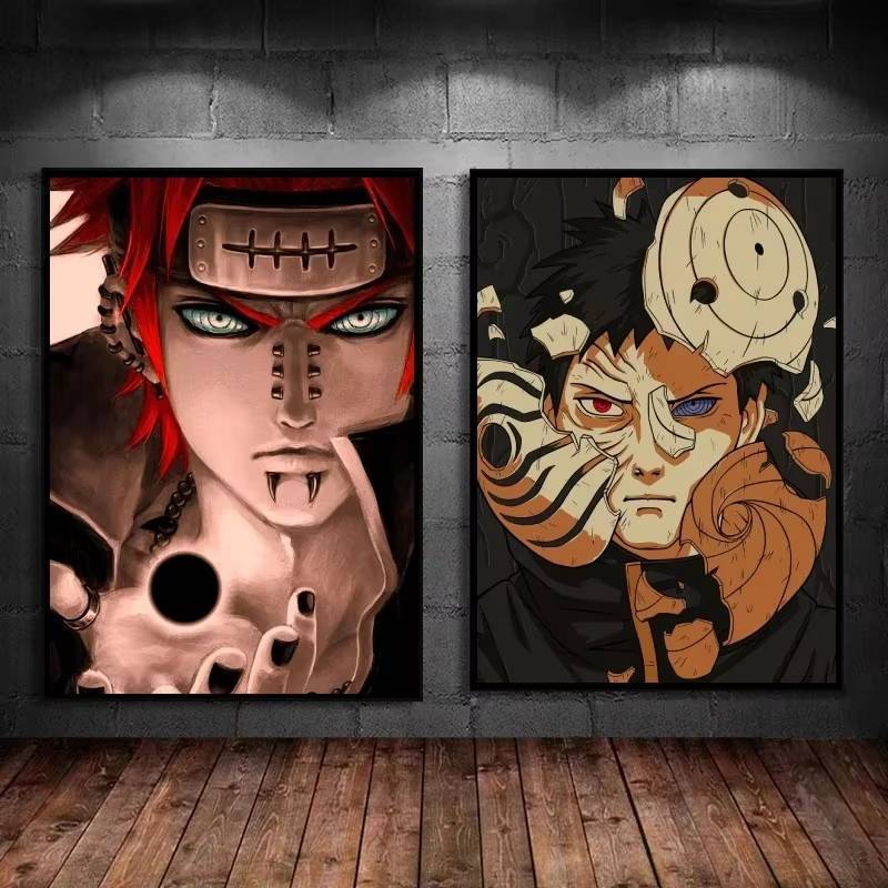 Naruto Đau Sasuke Obito Nghệ Thuật In Hình Anime Theo Chủ Đề Tranh Canvas Độc Đáo Trang Trí Tường Cho Người Hâm Mộ Anime Chất Lượng Cao Cấp Poster