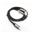 Cáp thính giác Yoo Plugs Play Type C sang 2RCA Không cần trình điều khiển để cài đặt dễ dàng