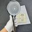 【 KOHLER 】Đầu vòi sen bạc cao áp hoàn toàn mới, dòng nước siêu mạnh, vòi sen tắm gia đình, vòi sen cầm tay 4 chế độ, đầu