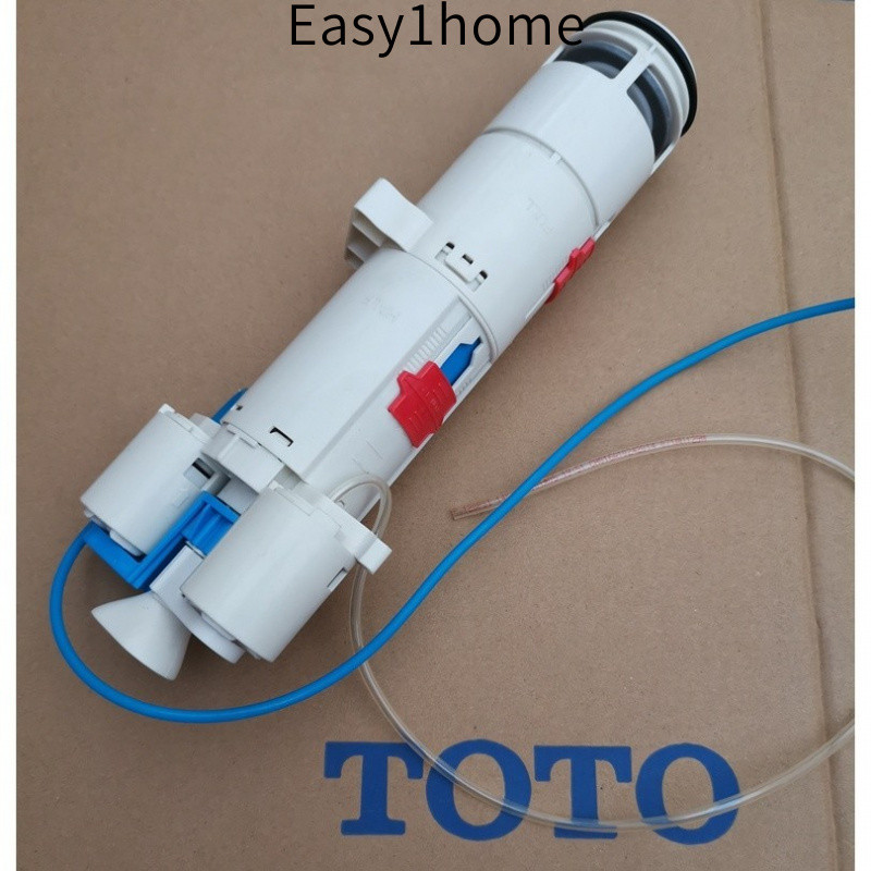Bồn chứa nước âm tường TOTO WH090 099, van xả cảm biến khí nén, van vào và phụ kiện van vào nước