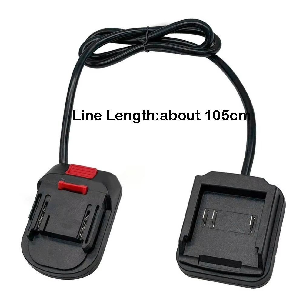 Đầu nối pin NOTE1 18V, Bộ chuyển đổi pin dòng mở rộng giảm trọng lượng, Cáp mở rộng bộ chia Bộ chuyển đổi dụng cụ công suất cao cho pin Makita 18V