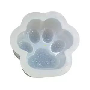Flgo Sáng Bóng Silicon Nhựa Khuôn Mèo Khuôn Silicon DIY Móc Khóa Mặt Dây Chuyền Trang Sức Nhựa Dính Thủ Công Khuôn