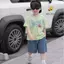 Bộ quần áo cộc tay ROBOT TINH NGHỊCH quần Bò áo chất COTTON 4 chiều siêu co giãn