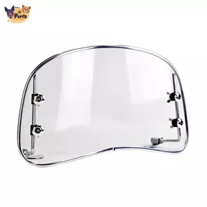 Kính chắn gió xe máy Màn hình gió trong suốt Khoảng cách bề mặt cong giữa