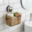 Giỏ đựng cốc hút Giá sắp xếp treo tường cho túi trà Khăn mặt Sử dụng tại nhà