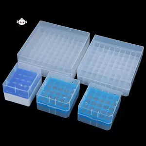 Maybest Hộp đựng ống nghiệm bằng nhựa Máy ly tâm Ống Ra Hộp có nắp Ống ly tâm Hỗ trợ Đồ dùng phòng thí nghiệm {VN}