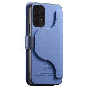 2 trong 1 TPU + vải họa tiết khe cắm thẻ Ví cho Samsung Galaxy A04s A04 A04e A05 A05e A06 5G RFID Flip chống sốc điện thoại