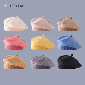 JCSYFAC Thời Trang Dễ Thương Cho Bé Dệt Kim Mũ Nồi Màu Trơn Trẻ Em Mũ Ấm Áp Thu Đông Mũ Cho Trẻ Em Ngoài Trời Bonnet Phụ Kiện Quà Tặng Mới
