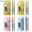 GREA 4 Cái / bộ Bút Gel Fidget Clicker, với Bút Thay Thế Đổ Lại Bút Công Tắc Thư Giãn Chống Lo Âu, Công Cụ Học Viết Mịn 0.5 Mm Sáng Tạo Cho Kỳ Thi Prep