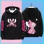SY3 Khâu quần áo của mình-và-cô Áo Hoodie Anime Áo Unisex Dài Tay Top Cosplay 3D Chui Đầu Plus Kích Thước YS3