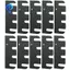 Bộ dụng cụ sửa chữa bao gồm 10 chiếc bản lề cửa bằng thép không gỉ, miếng đệm bản lề & phần cứng