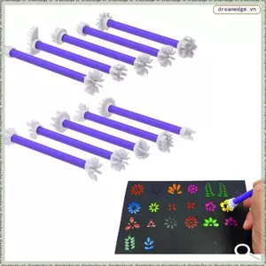 Dụng cụ cánh hoa 20 hình cánh hoa cho tranh chấm Mandala Dụng cụ nghệ thuật cho dụng cụ dập nổi đá