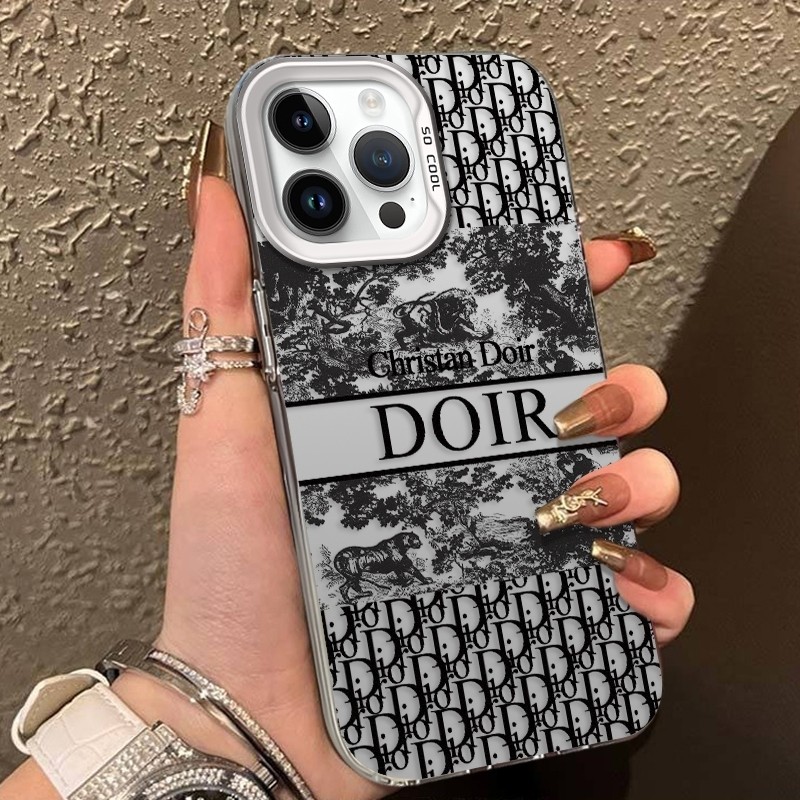Ốp lưng Dior nhiều màu độc đáo, thiết kế cho giới trẻ thời trang Bảo Vệ Camera Cấp iPhone 17/16/15/14/13/12/11/X/XS Max