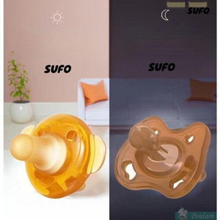 [SUFO] Núm giả silicon 4 món ngày+đêm, tặng dây+hộp, siêu mềm, 0-3t, kèm phiếu kiểm định