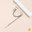 Thổ Cẩm Dây Xích Dài Phóng Đại Nữ Ngọc Trai Handmade Đa Chức Năng Cố Định Pin Quần Trang Trí Quần Áo Mới