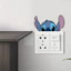 Phim hoạt hình dễ thương Stitch Dán cửa sổ ô tô Nhãn dán tường trang trí Nhãn dán sáng tạo