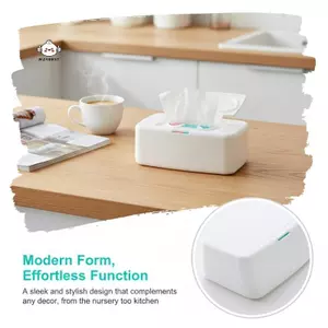Maybest Hộp đựng khăn giấy ướt lưu trữ lớn 1 chiếc Khăn lau di động Giá đỡ khăn ăn cho nhà bếp Phòng tắm Khách sạn Sử dụng {VN}