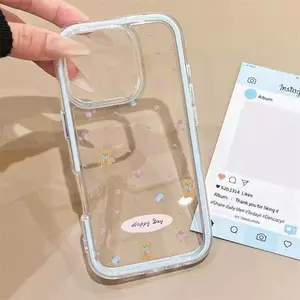 Gấu nPhù hợp với ốp điện thoại iPhone 16/14/15/12 Pro/ trong một